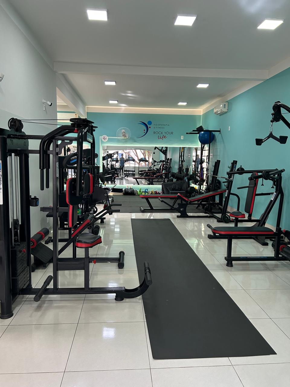 Equipamentos da academia